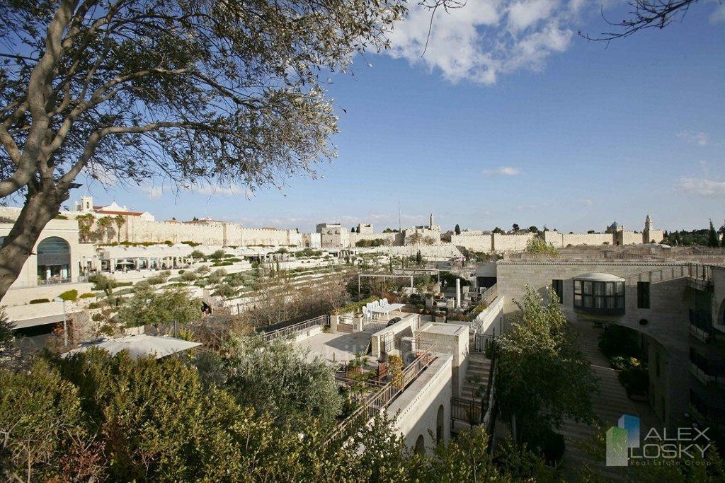 Penthouse 4 pièces Jerusalem Mamila 245-IBL-1600