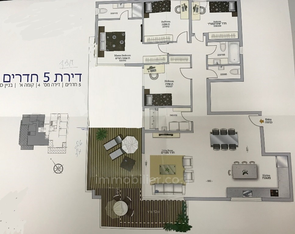 Appartement 5 pièces Eilat Shachamon 6 288-IBL-127