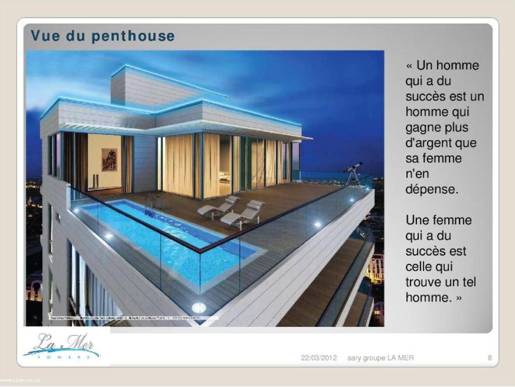 Penthouse 5 pièces Netanya Netanya 288-IBL-140