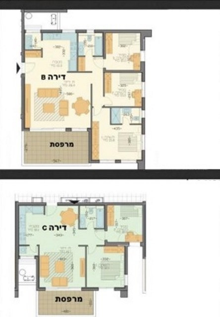 Apartment 3 Rooms Hadera Hadera 342-IBL-6390