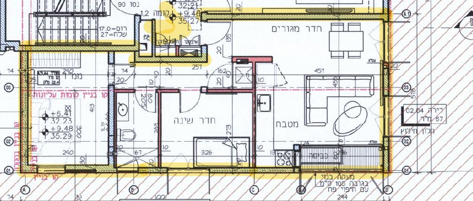 Departamento 3 habitaciones  Tel Aviv Rothshild 342-IBL-6601