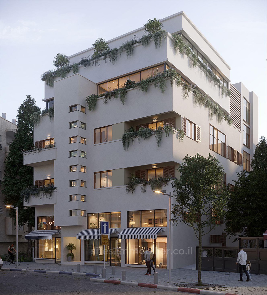 Mini-Penthouse 3 pièces Tel Aviv Kerem Hatemanim 457-IBL-1102