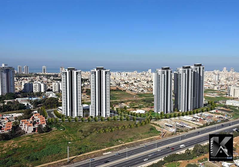Projet neuf Netanya 4 pièces 129 m²