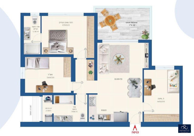 Progetto edilizio nuovo Appartamento Ashdod