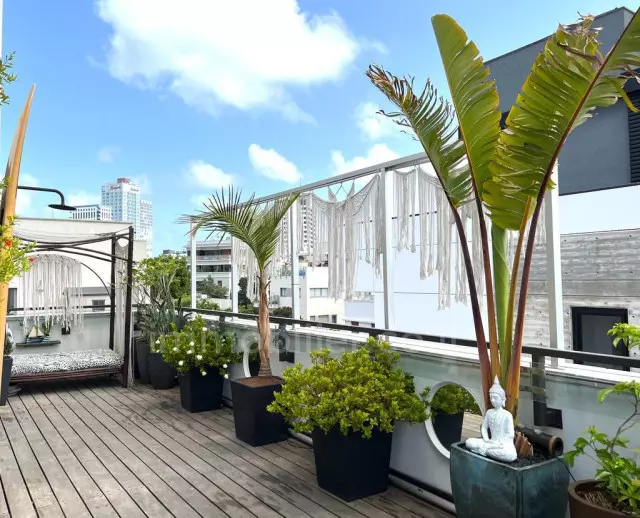 Duplex-Penthouse 5 rooms Tel Aviv Kerem Hatemanim