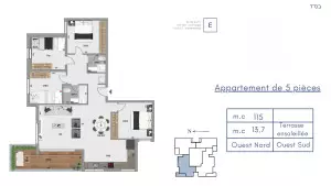 Apartment 5 rooms Bat yam Yoseftal
