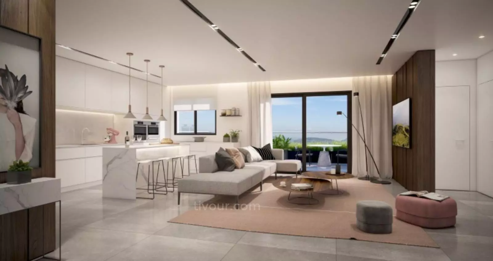 Departamento 5 habitaciones Ashdod Mar 210-IBL-2032