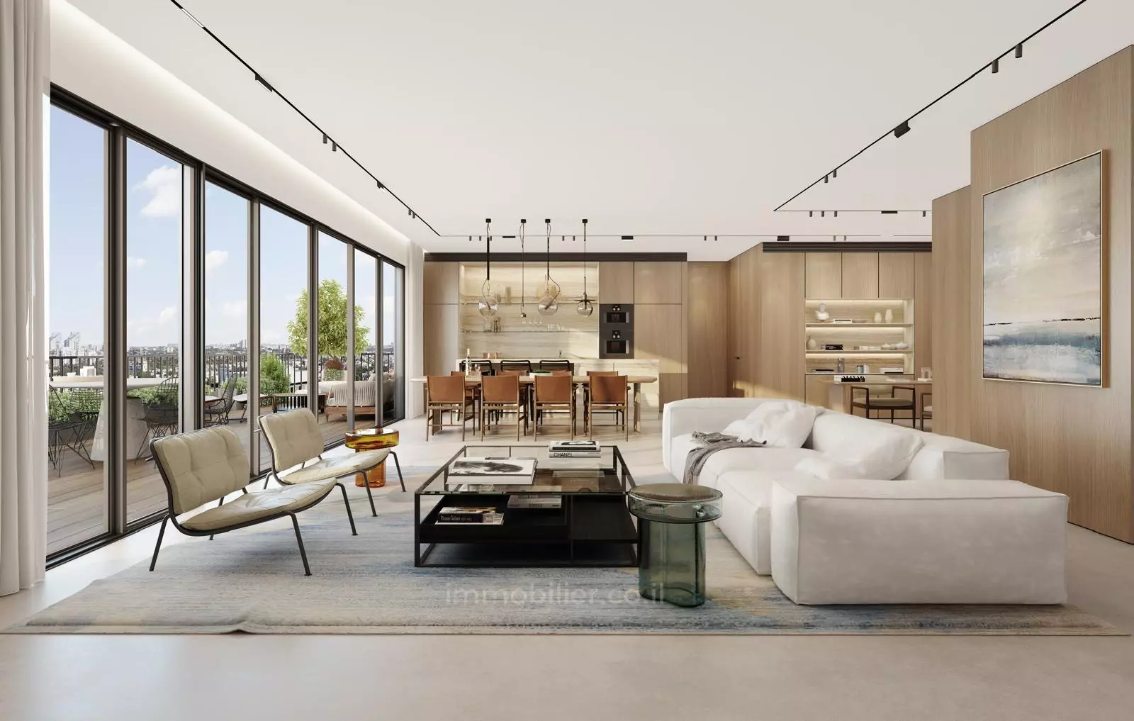 Departamento 30 habitaciones Tel Aviv Centro de la ciudad 232-IBL-4011