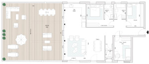 Proyecto nuevo Penthouse Tel Aviv