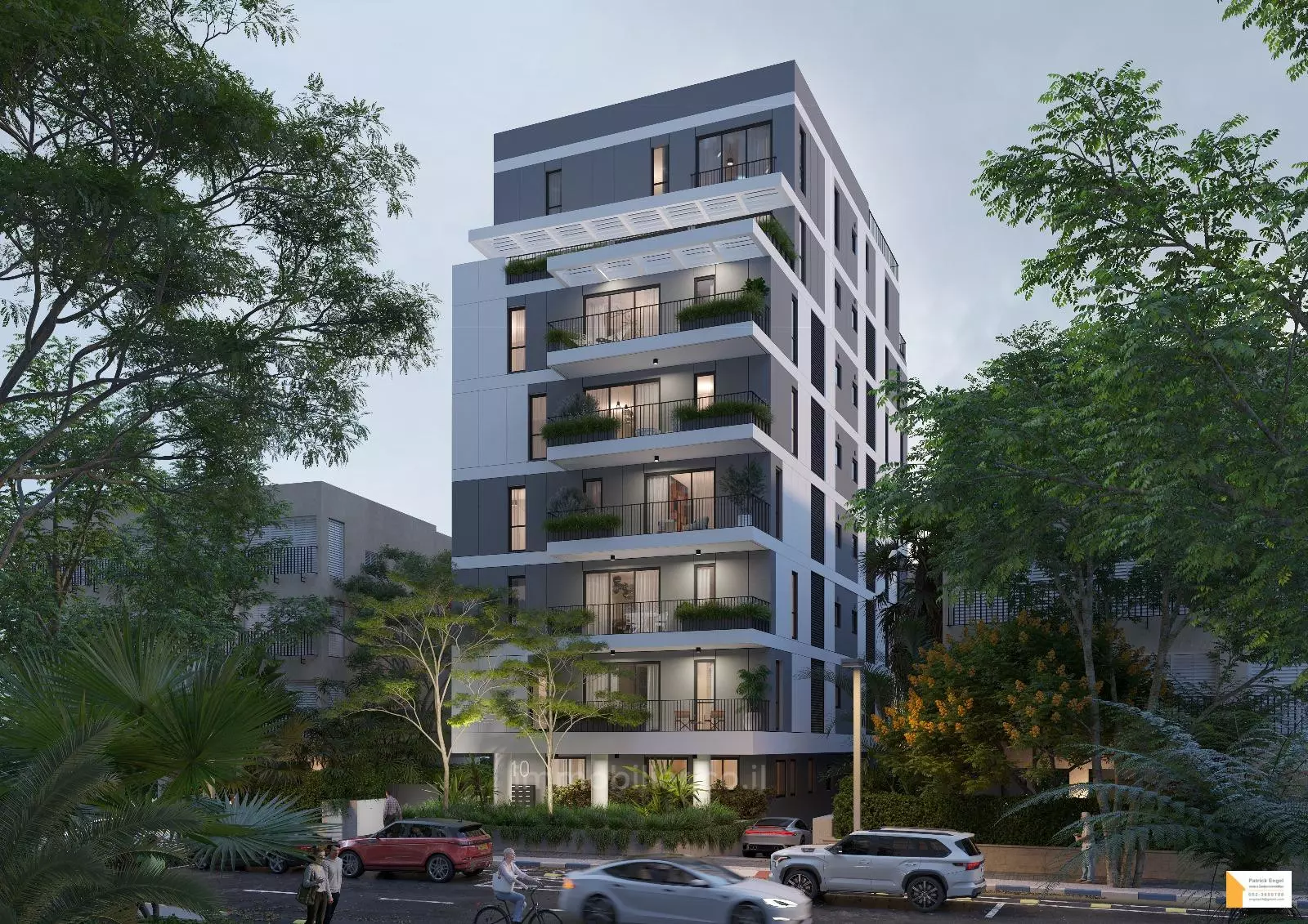 פנטהאוז 4 חדרים תל אביב מרכז העיר 232-IBL-3786