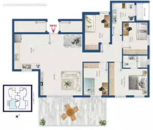 דירה 5 חדרים אשדוד מרינה