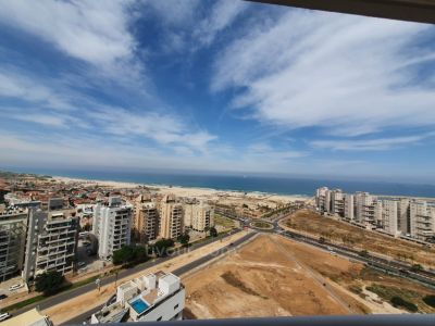 Splendide 5 pièces à Ashdod avec terrasse vue mer à couper le souffle !
