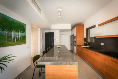 ermoso apartamento ubicado en el norte de Tel Aviv, en un edificio nuevo, cerca de la playa Mestistim.