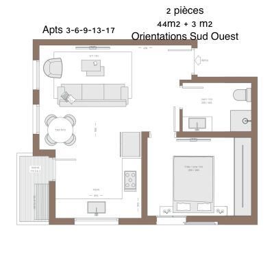 con terraza,en un edificio nuevo,nuevo,Proyecto de calidad,Renovado