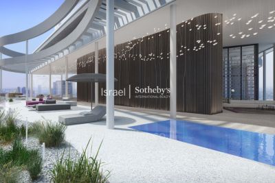 פנטהאוז ייחודי עם בריכה ונוף פנורמי מרהיב מקומה 47