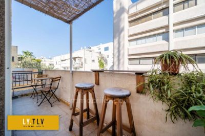 Beautiful 2 rooms with balcony close to the sea and dizengoff