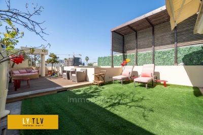 Incredible duplex penthouse in a quiet alley between Yehuda Hamaccabi and Hayarkon Park