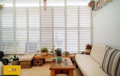 Симпатичные 2 комнаты на маленькой и тихой улице Бен-Гуриона