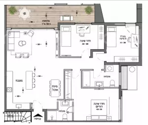 Appartamento 4 stanze Ashdod Alef