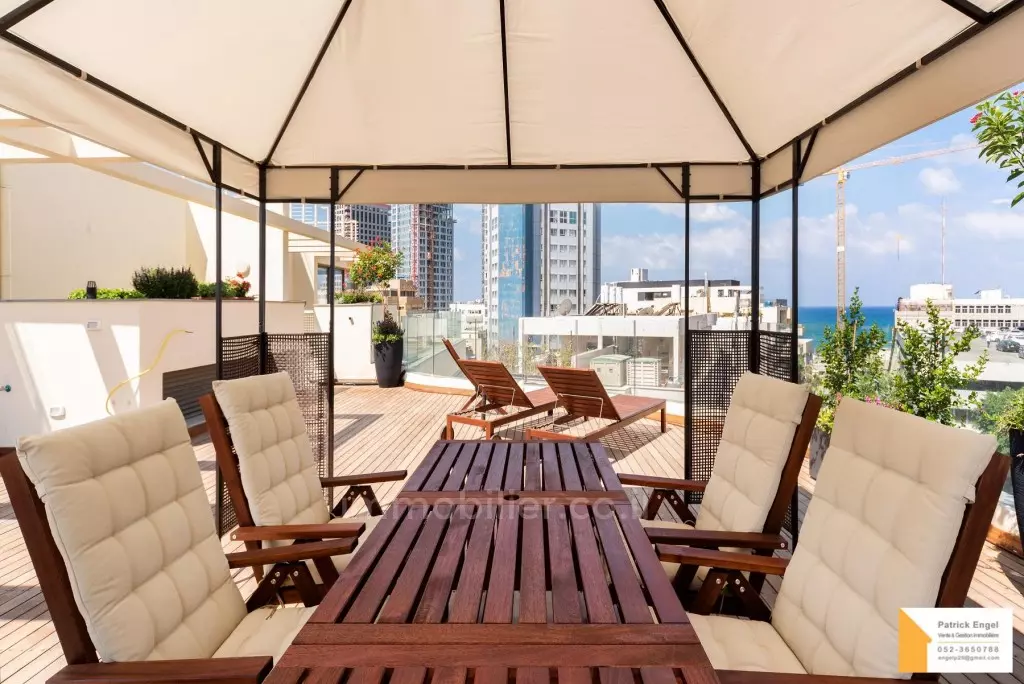 Villa 4 stanze Tel Aviv 1a linea di mare 232-IBL-3193