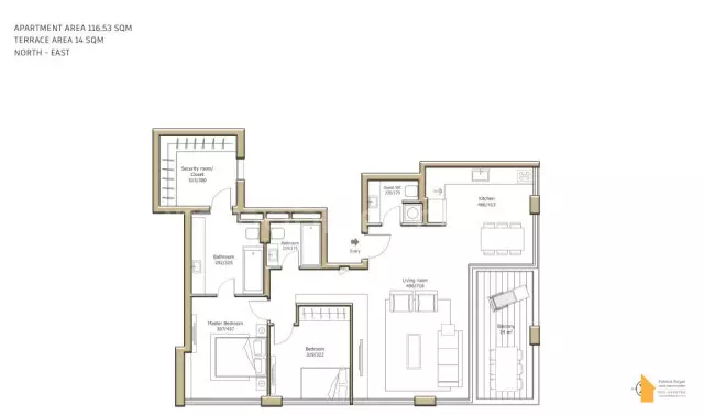 Appartamento 3 stanze Tel Aviv quartiere di mare