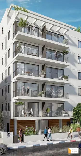 Attico 3 stanze Tel Aviv Centro della città