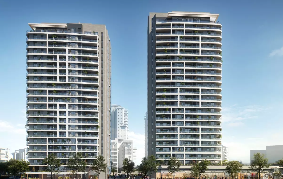 Appartamento 4 stanze Hadera Distretto del park 342-IBL-6643