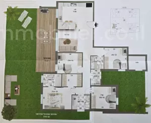 Livello del giardino 5 stanze Netivot Ramot Yoram