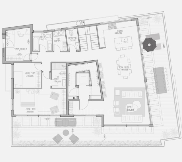 Nuovo progetto Attico Tel Aviv