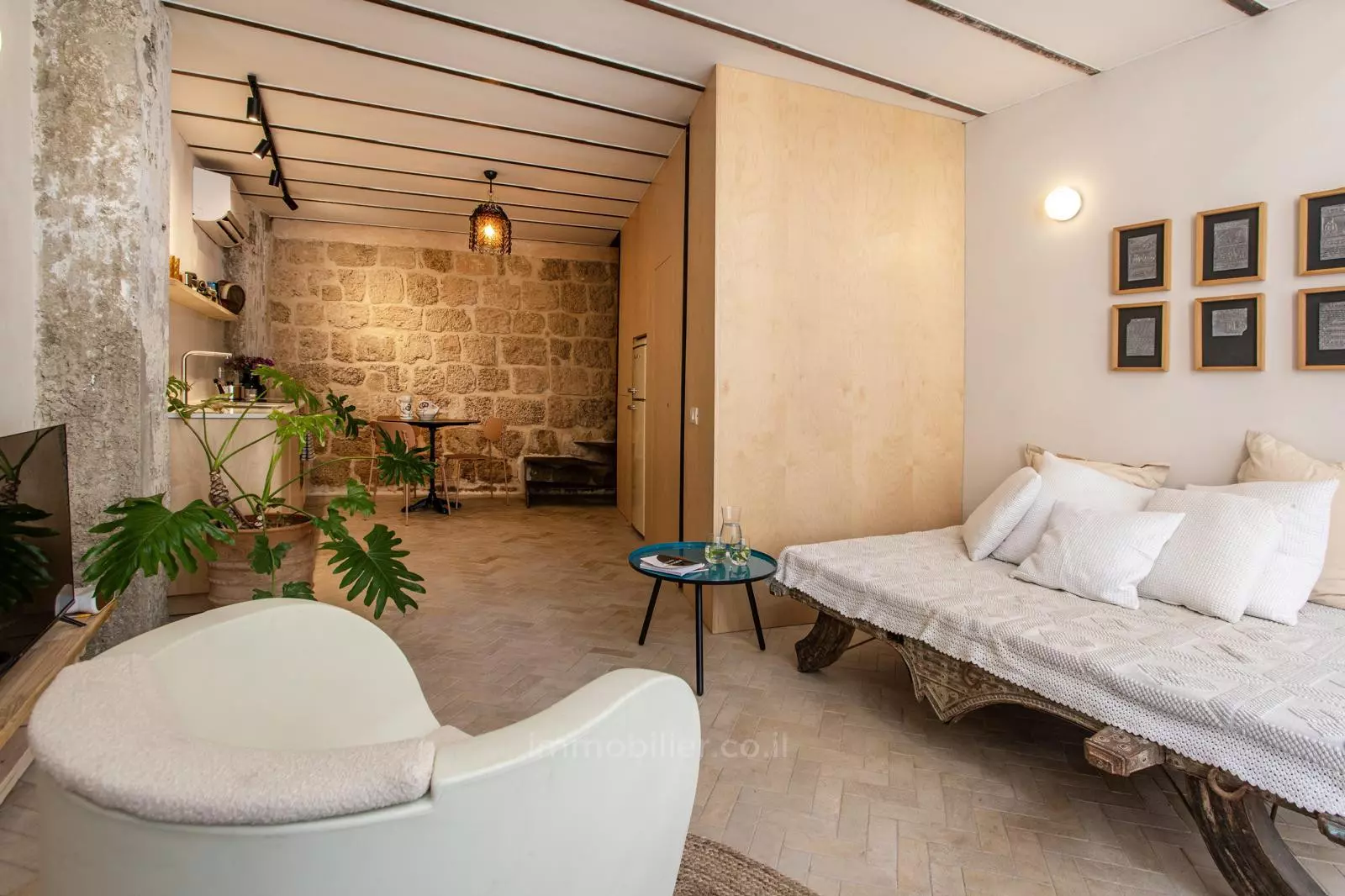 Duplex 2 stanze Tel Aviv Yafo centro storico 457-IBL-1387