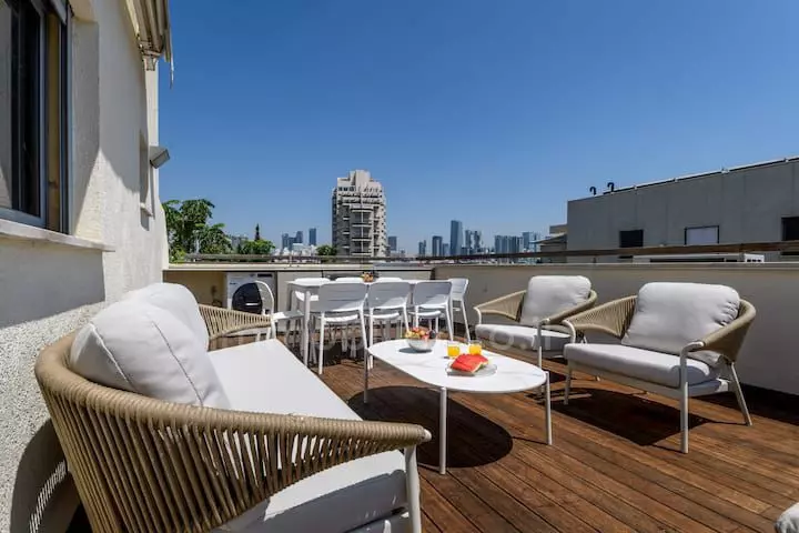 Duplex 3 stanze Tel Aviv Dizengof 457-IBL-1548