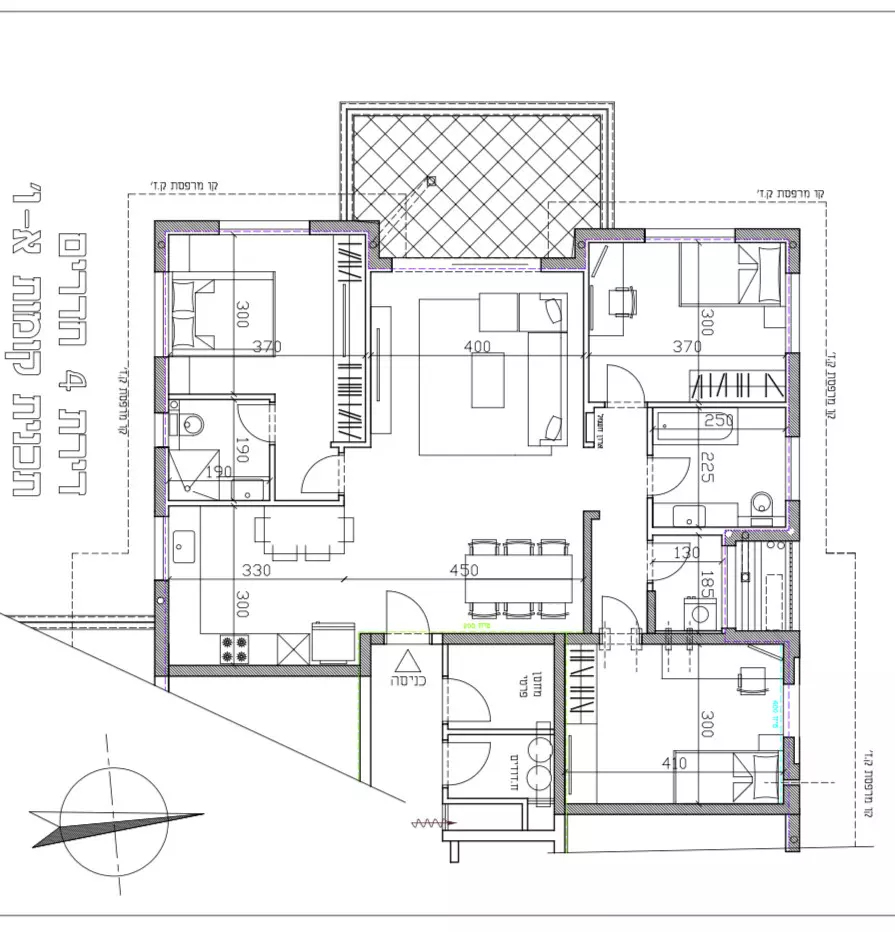 Appartamento 5 stanze Netanya Centro della città 513-IBL-277