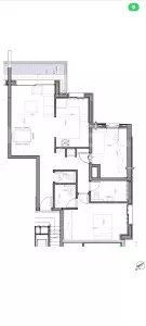 Appartamento 3 stanze Gerusalemme Kiryat Moshe