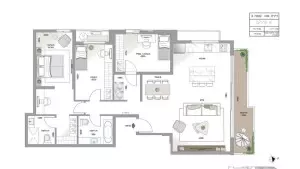 Appartamento 4 stanze Tel Aviv Hatsafon hayachan