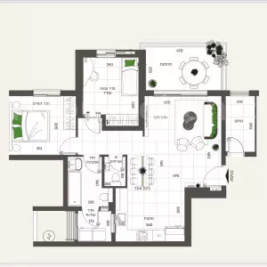 Квартира 3 комнат Netivot Nofey Yoram