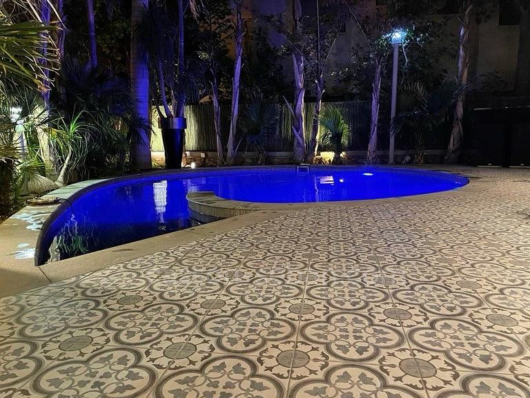 Wohnviertel Cottage aquarelle ganim b