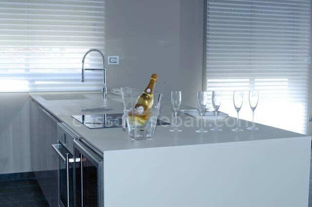 Wohnviertel Cottage aquarelle ganim b