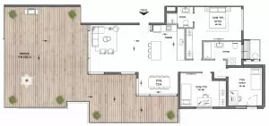 פנטהאוז 4 חדרים אשדוד א