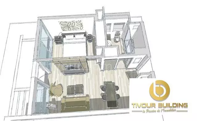 Apartamento 2 cômodos Ashdod À beira-mar