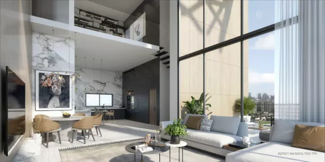 Cobertura 5 cômodos Ashdod Dalet