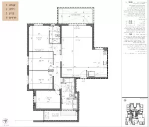 Apartment 5 rooms Ashdod Shimon Peres