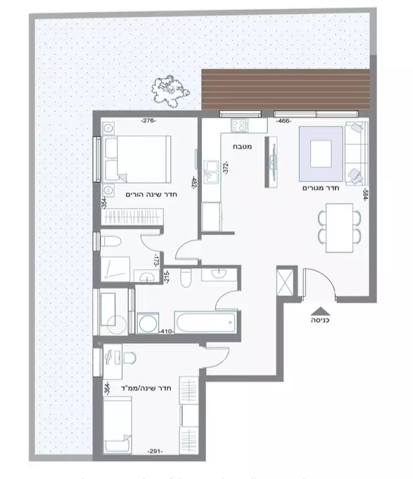 Apartment 2 rooms Bat yam Bat yam 210-IBL-2119