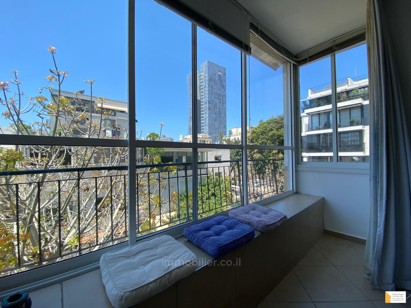Appartement 2 pièces Tel Aviv quart de la mer 232-IBL-3695
