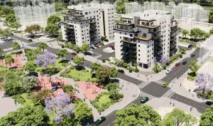 Apartamento 3 cômodos Ascalão Barnea