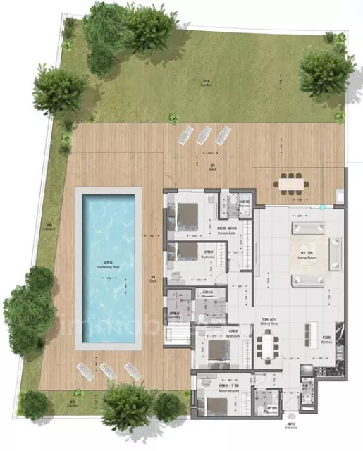 Appartamento 4 stanze Ashdod Marina