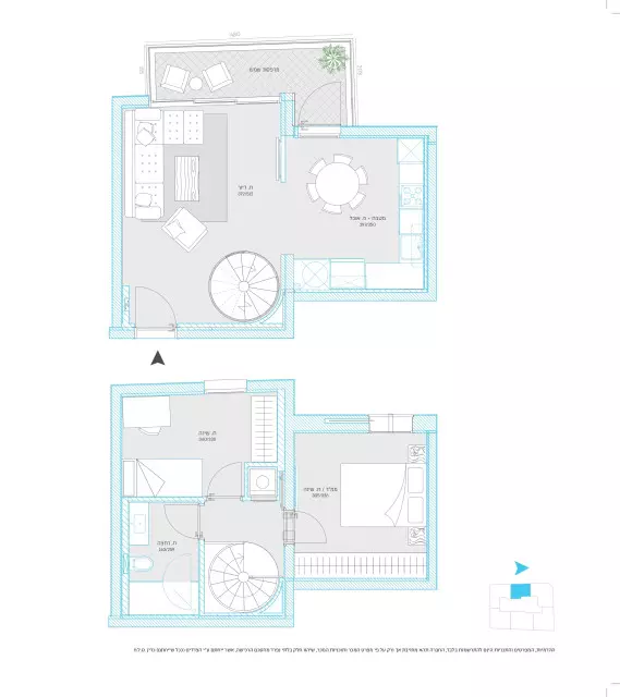 דירה 2 חדרים תל אביב פלורנטין