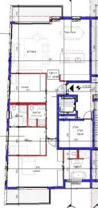 С выходом в сад 4 комнат Tel Aviv рядом с морем