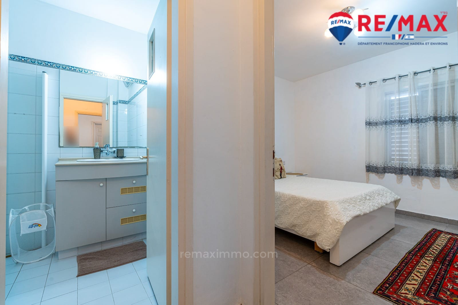 Quartier résidentiel Duplex rare, spacieux et lumineux en plein centre-ville de hadera avec une terrasse souccah ! potentiel exceptionnel !