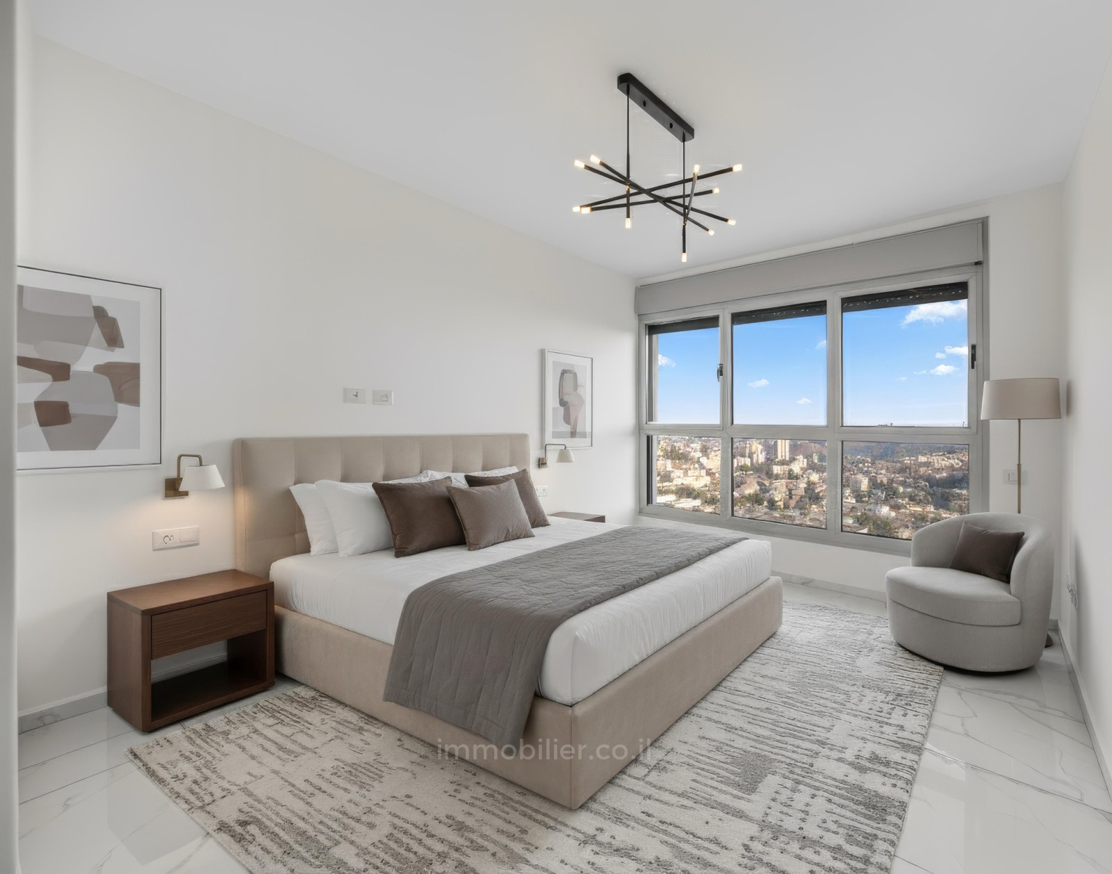 Dzielnica mieszkaniowa Penthouse 5 pieces 210m2 17eme bayit vegan jerusalem