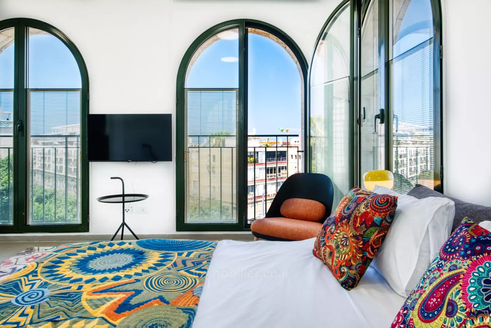 Duplex 3 cômodos Tel Aviv Cidade antiga de Jaffa 457-IBL-1326